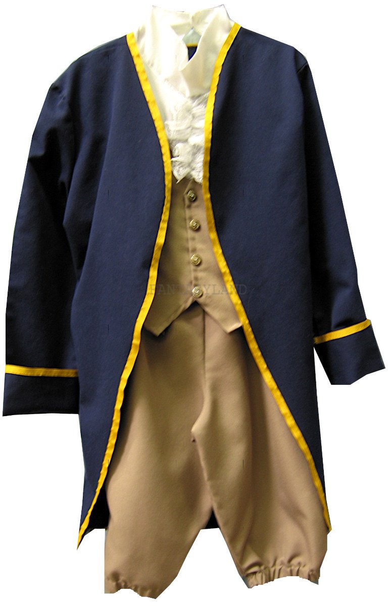 Eighteenth Century Colonial Child Costume, Size 8-10