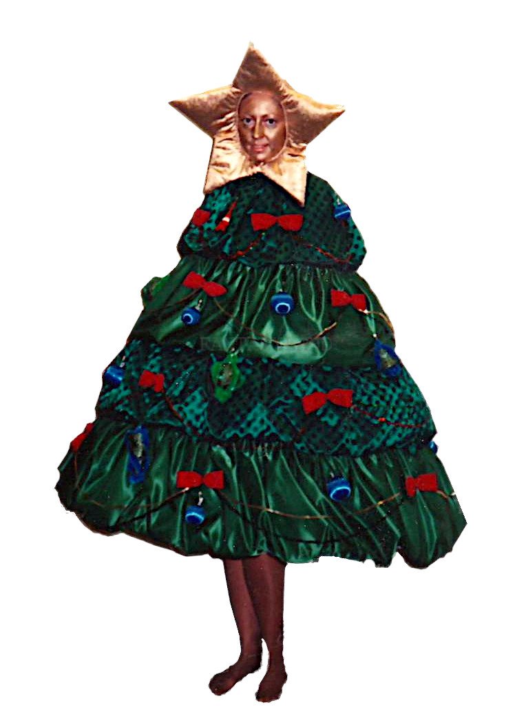 Christmas Tree Costume Size Most