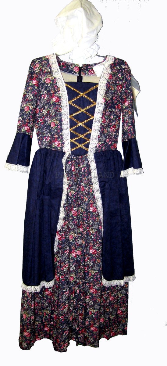 Colonial / Pioneer Lady Costume Size 16 Large #2012