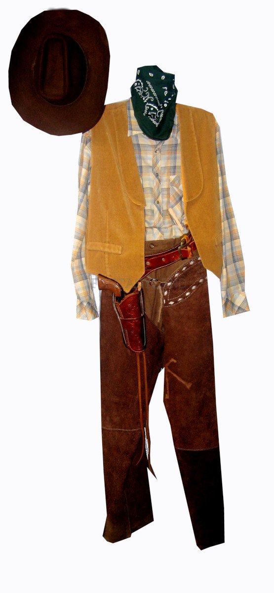 Cowboy Costume, Chest 42" Medium