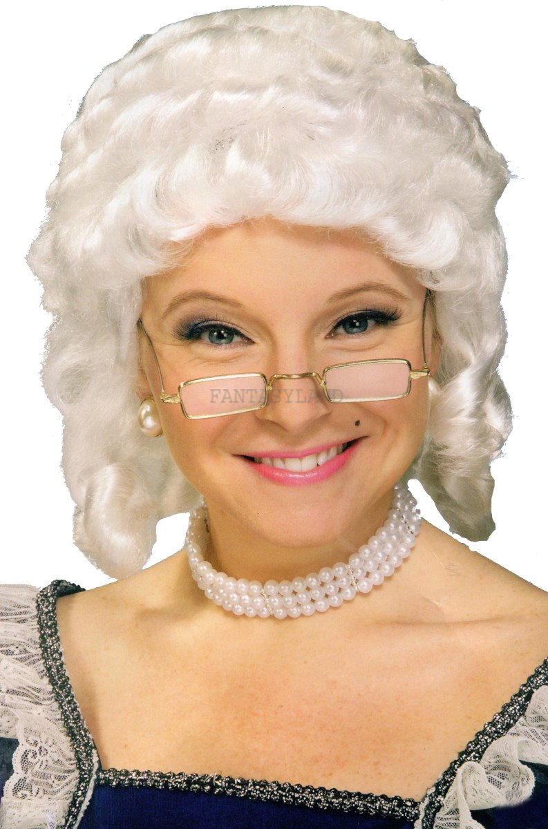 COLONIAL WIG / MRS CLAUS White Discount