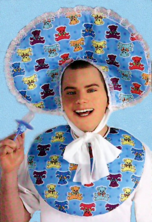 BABY KIT FOR ADULTS - BIB & BONNET