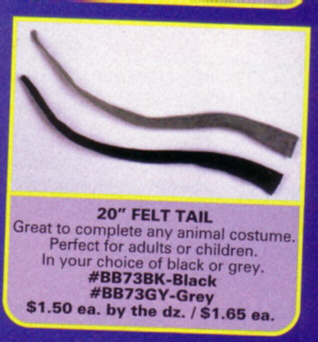 TAIL 20" FELT