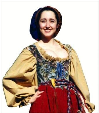 BODICE - BROCADE w/ WINGS - RENAISSANCE BODICE - BROCADE w/ WINGS - RENAISSANCE