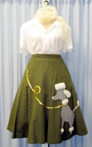 Nineteen Fifties - Poodle Costume Size MD
