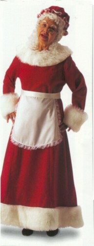 Mrs. Claus/ Colonial Costume Size XXL - XXXXL Plus