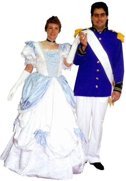Military Prince Charming Costume Size 44 MD larger image