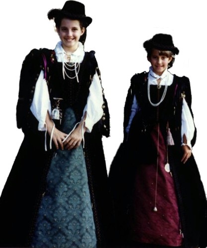 Renaissance Lady Child Size 14 Child Tall