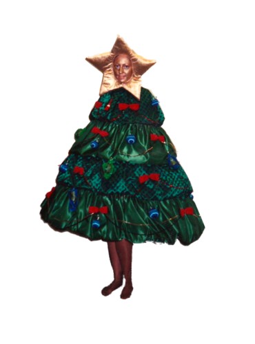Christmas Tree Costume Size Most