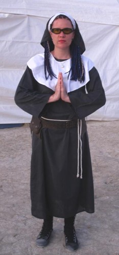 Nun Costume Size Most