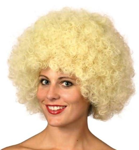 AFRO WIG - Blond