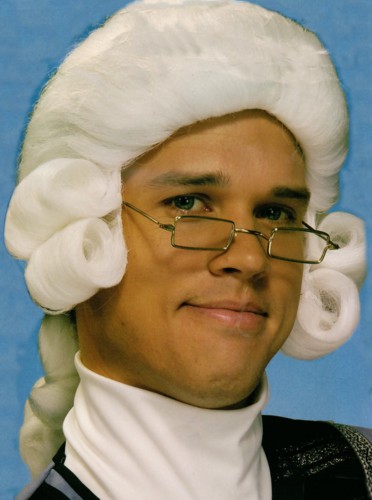 COLONIAL WIG - GEORGE WASHINGTON - White