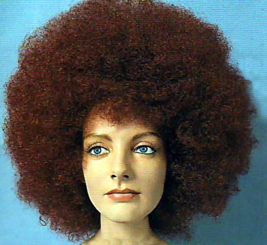 AFRO WIG - MEDIUM - Brown