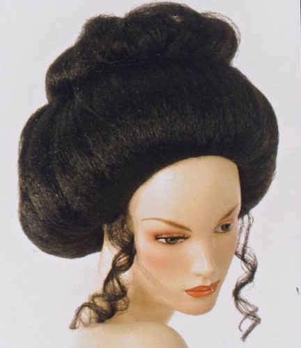 GEISHA WIG - JAPANESE LADY-DELUXE - Black GEISHA WIG - JAPANESE LADY-DELUXE - Black