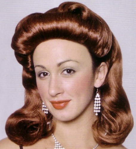 1940's pin-up girls wig in 2011