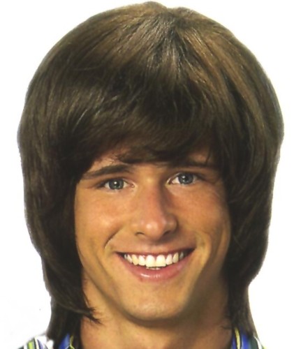SEVENTIES SHAG WIG - Brown