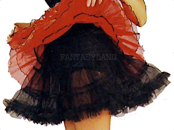 Black Plus Size Petticoat