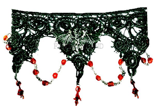 Bat Choker Necklace