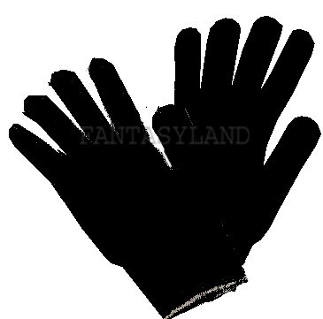 Black Wrist Gloves