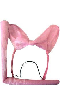 PIG SET - TAIL, EARS, BOWTIE