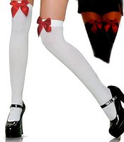 THIGH-HI STOCKINGS with BOW