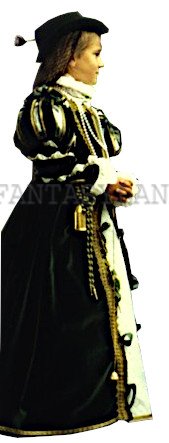 Renaissance Lady Child Costume, Size 6 - 7