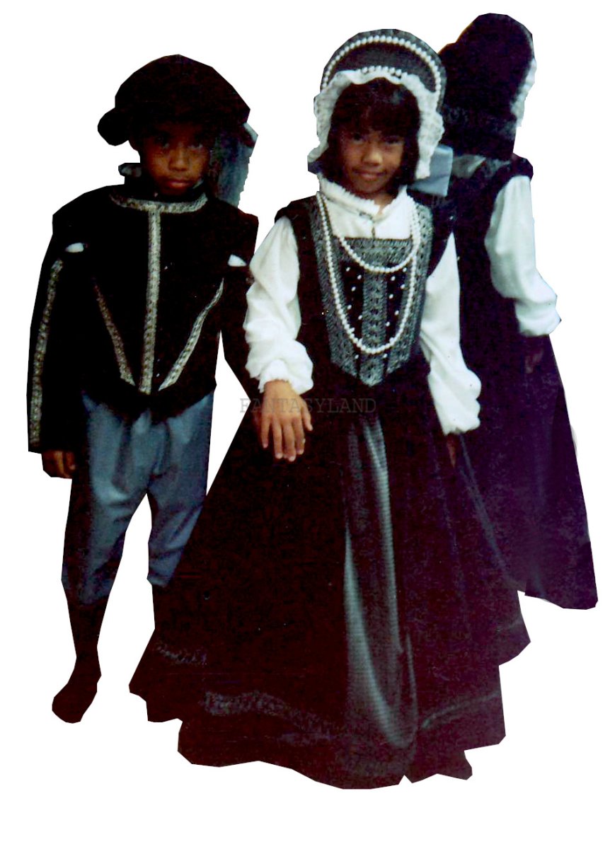 Renaissance Lady Child Costume, Size 7 - 8 Child