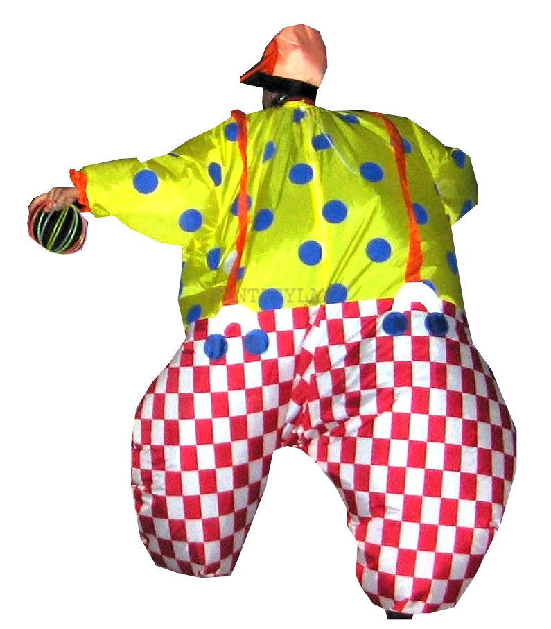 BLOW UP CLOWN COSTUME