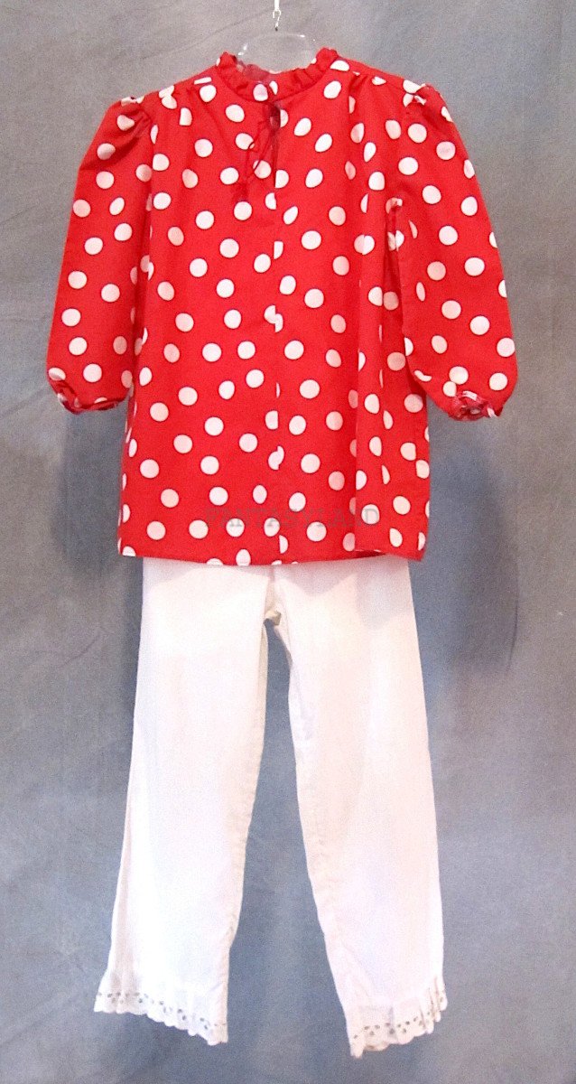 RAGGEDY ANN, CLOWN CHILD TOP