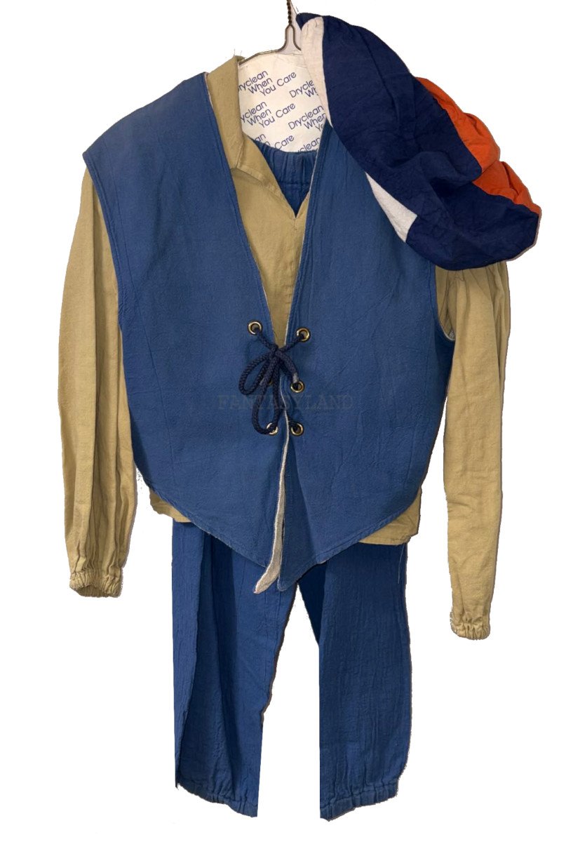 Renaissance Peasant Boy Costume Sz 6-8