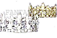 FLEUR DE LIS METAL CROWN FLEUR DE LIS METAL CROWN
