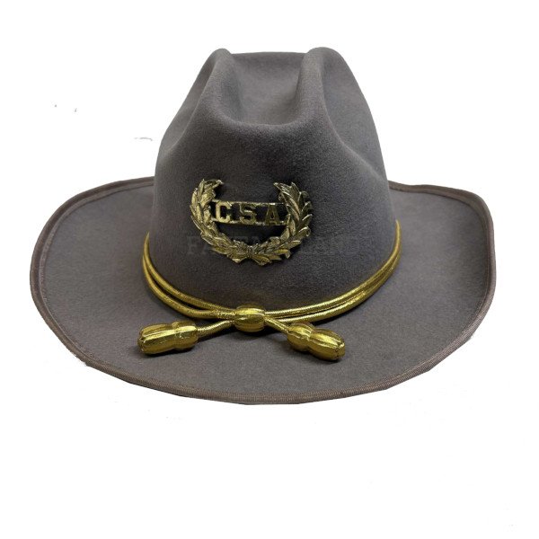Confederate Officer Felt Hat