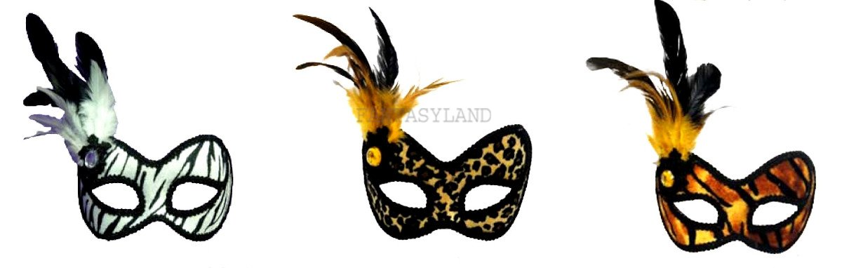 ANIMAL MASQUERADE MASKS