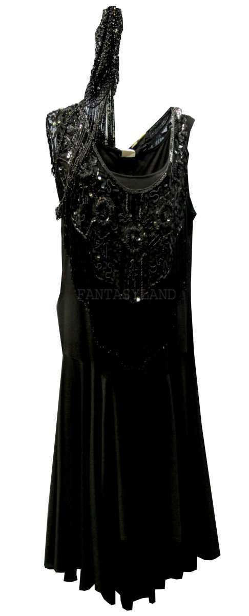 Black 1920's Costume Size 18 - 24 LG - XLG