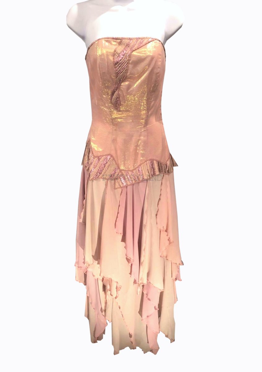 1930's Beautiful Flowing Dress, Size 10 MD