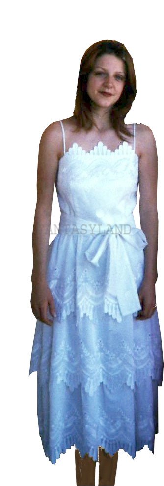 Nineteen Fifties Afternoon Summer Dress Size 6 - 8 SM - Click Image to Close