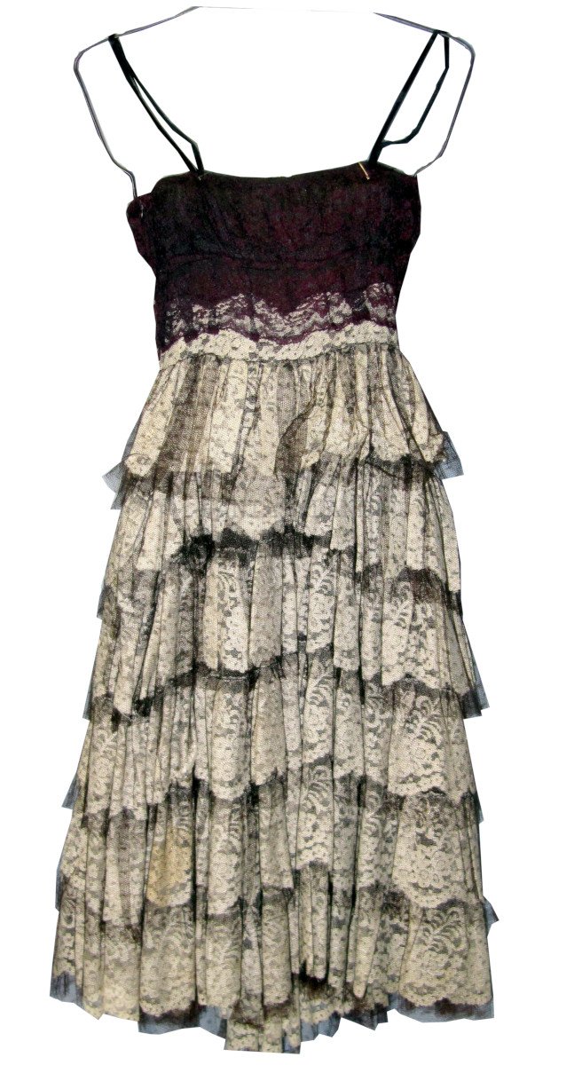 1960's Vintage Lace Dress, size small