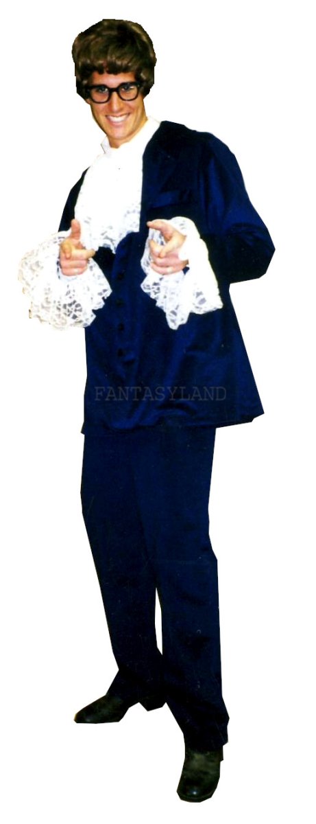 1960's - 1970's Austin Powers Costume Size LG