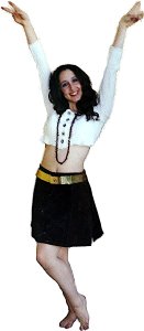 1970's 2-piece Costume, Size 5 - 9 SM - MD