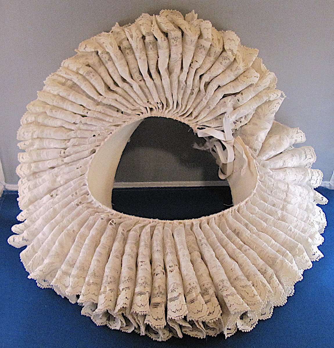 RENAISSANCE LACE NECK RUFF 15" to 17" NECK