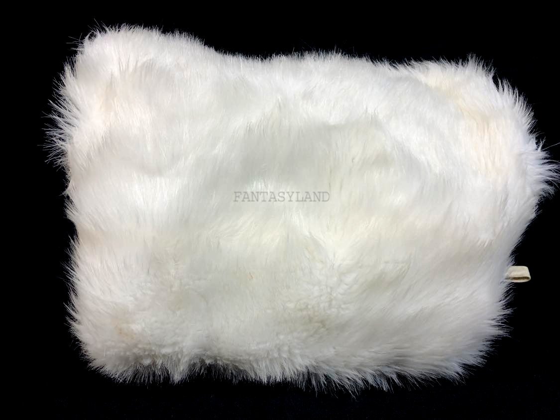 White Fur Muff