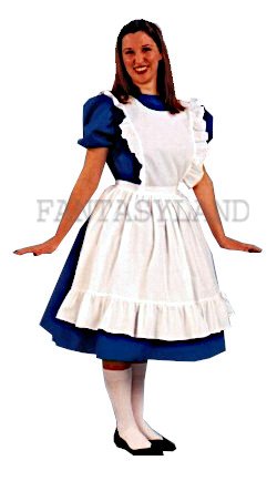 Alice In Wonderland Costume Size SM