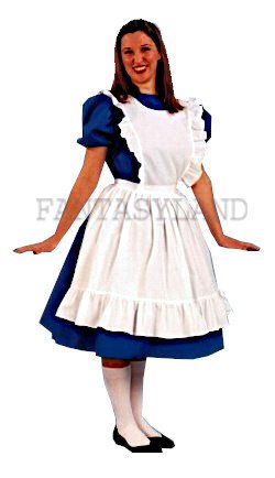 Alice Costume for Alice in Wonderland Size Med