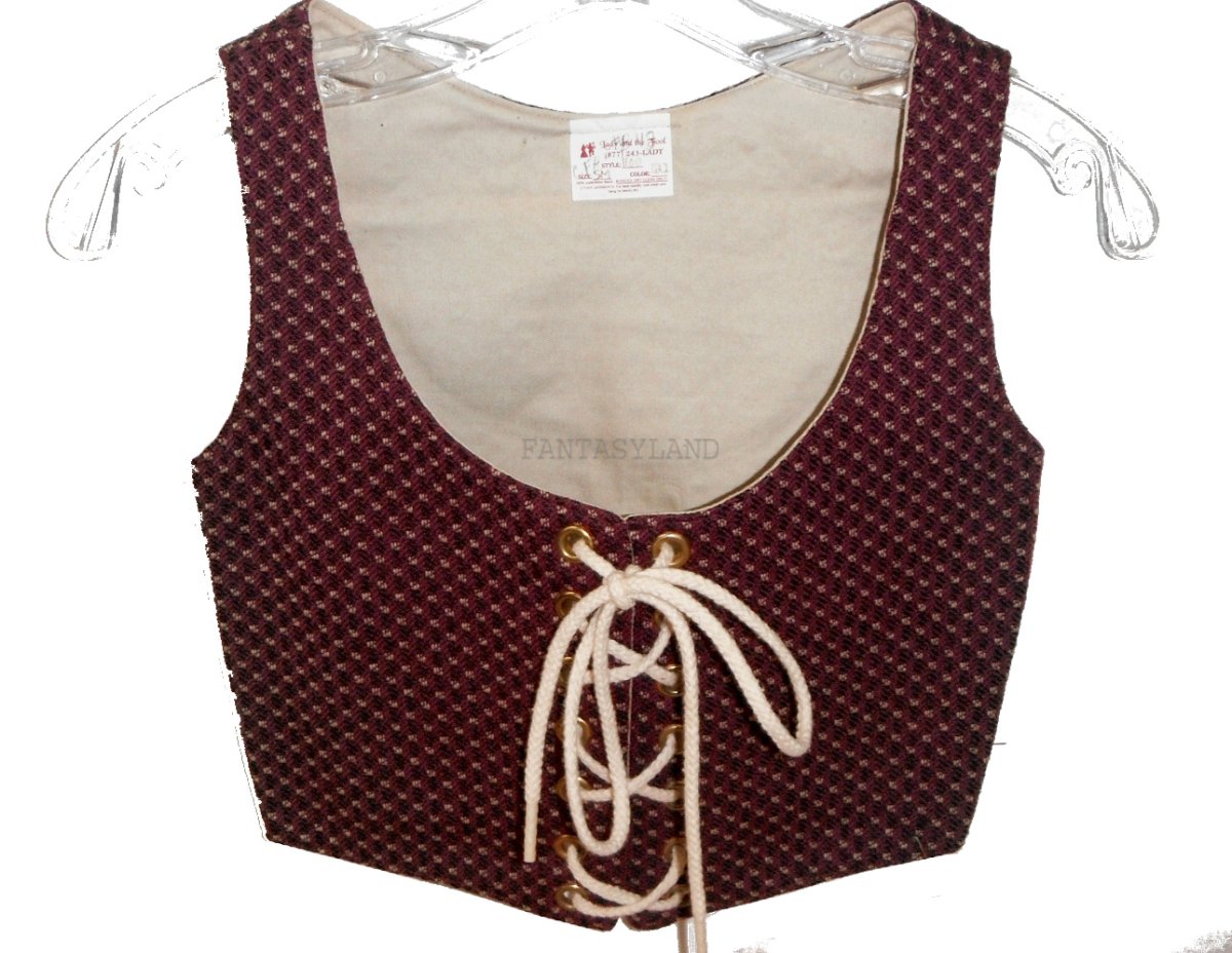 Child Renaissance Bodice Costume Size Child SM Child Renaissance Bodice Costume Size Child SM