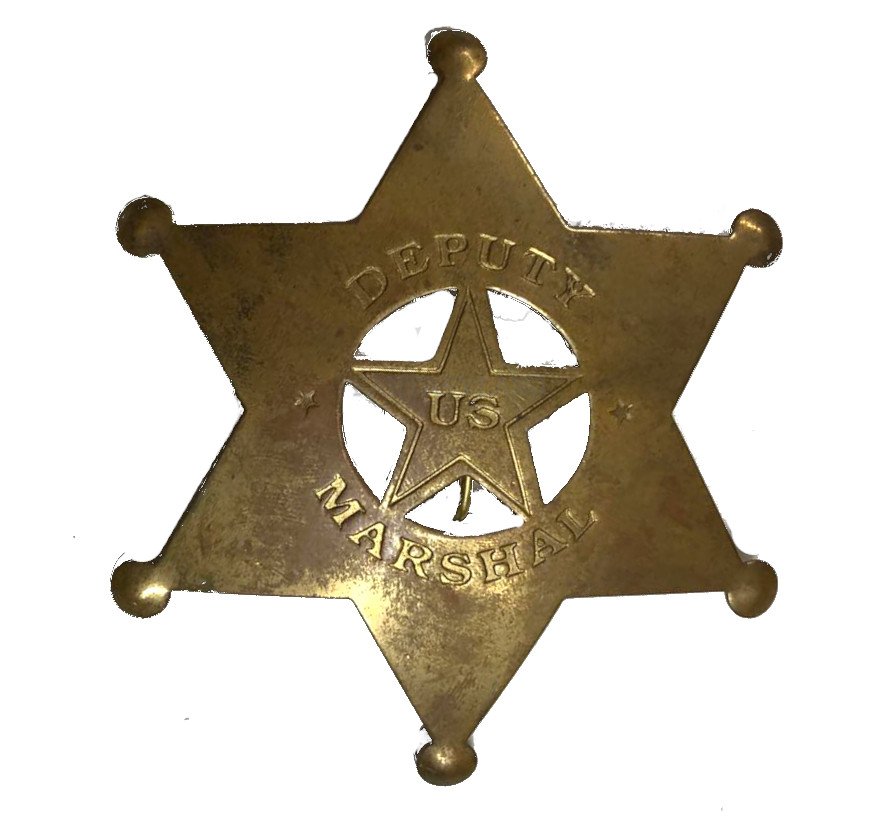 Sheriff Marshal Badge Metal
