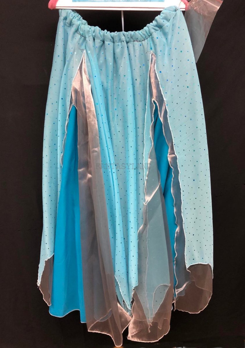 Teal Bedlah Belly Dance Costume Size 16 - 20 Lg - XL