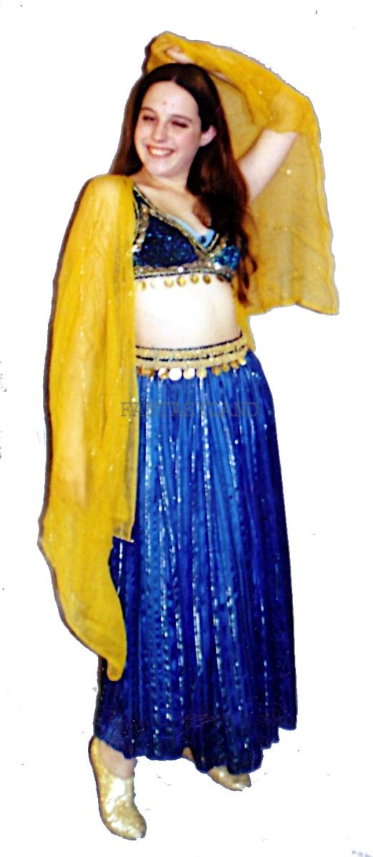 Belly Dance Costume Size Medium - Large
