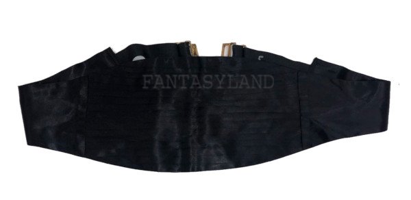 Black Satin Cummerbund