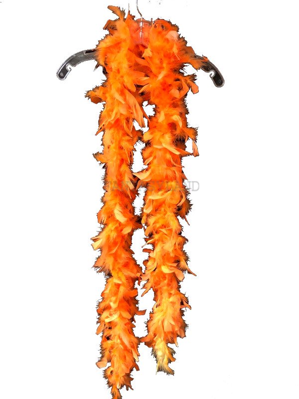 Orange Chandelle Boa 3'