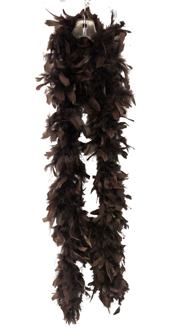 Chocolate 3' Chandelle Boa